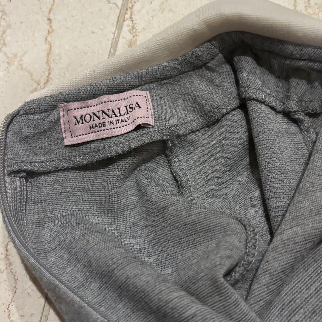 美品 MONNALISA　モナリザ　刺繍 ワンピース　８Ｙ　128センチ 入学式