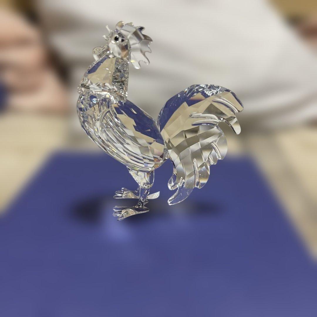SWAROVSKI 鶏の置物 オリジナルボックス付き
