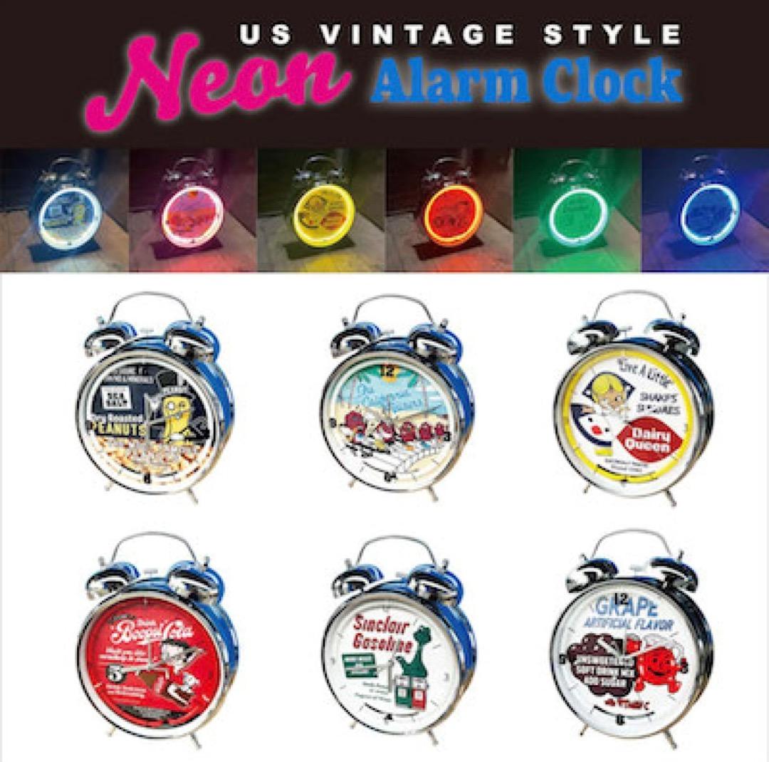 ネオンアラームクロックDAIRY QUEEN SOFT CREAM se0832