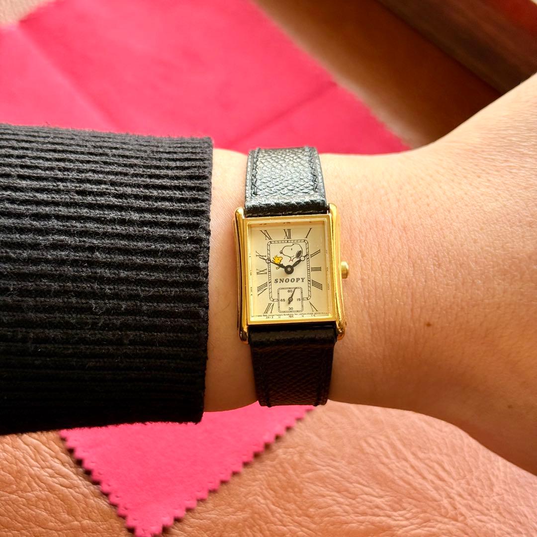 ヴィンテージ VEGA CITIZEN SNOOPY タンク腕時　1994年