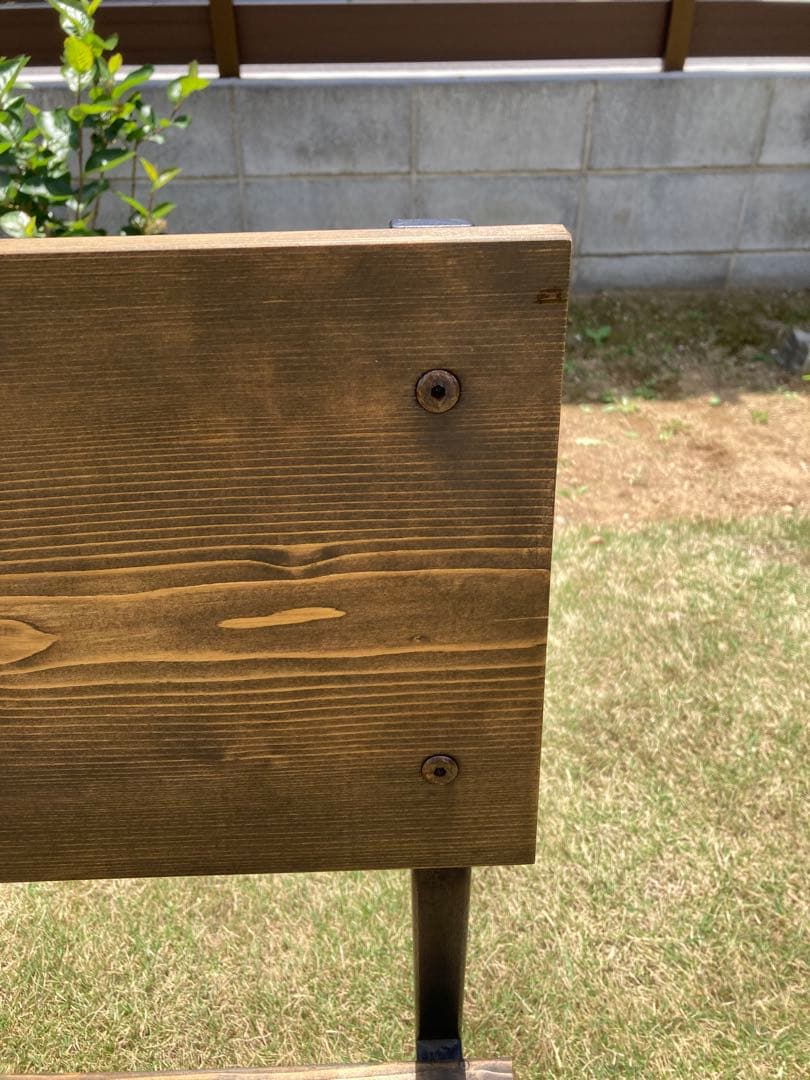 ガーデンベンチ　レトロ　カフェ　アイアン