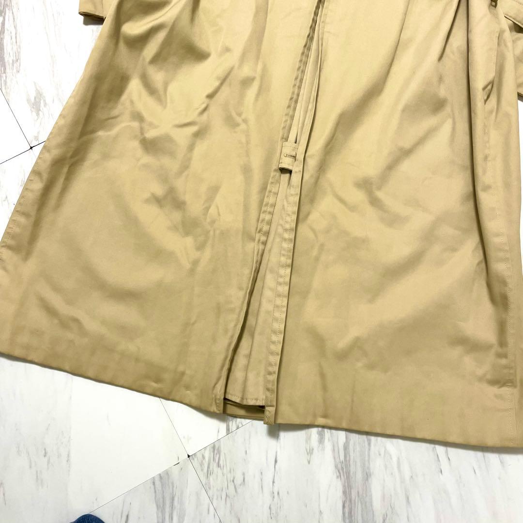 美品 XL相当⭐️アクアスキュータム トレンチコート ベージュ 英国製