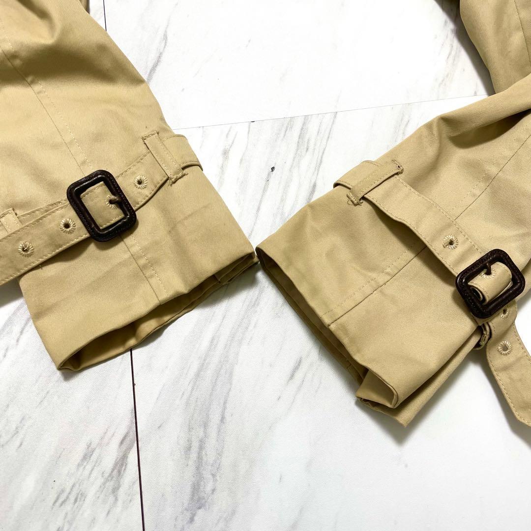 美品 XL相当⭐️アクアスキュータム トレンチコート ベージュ 英国製