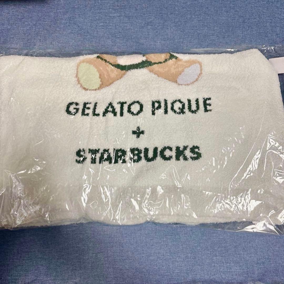 即日配送★新品未使用★ジェラピケ×スタバ ルームウェア上下セット ミントグリーン