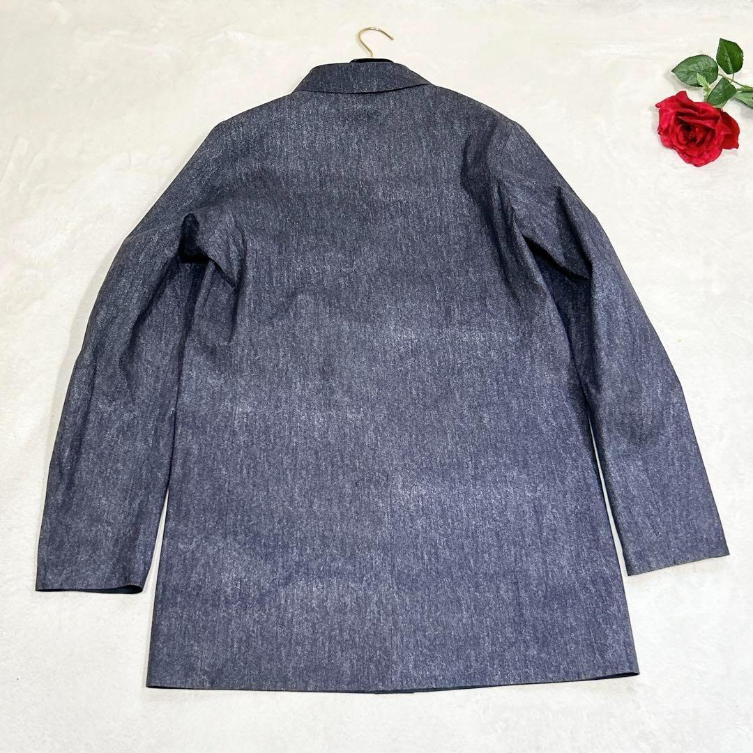 未使用✨　ヘルノ　herno ステンカラー　コート　リバーシブル　ゴム引き 48