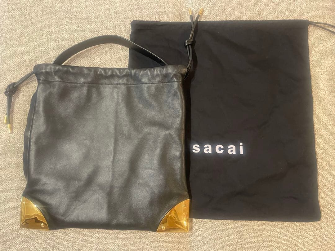sacai Corner l Drawstring トートバッグ