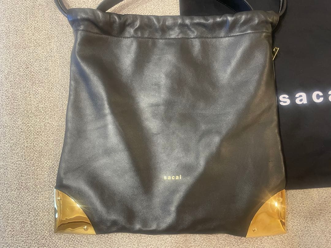 sacai Corner l Drawstring トートバッグ