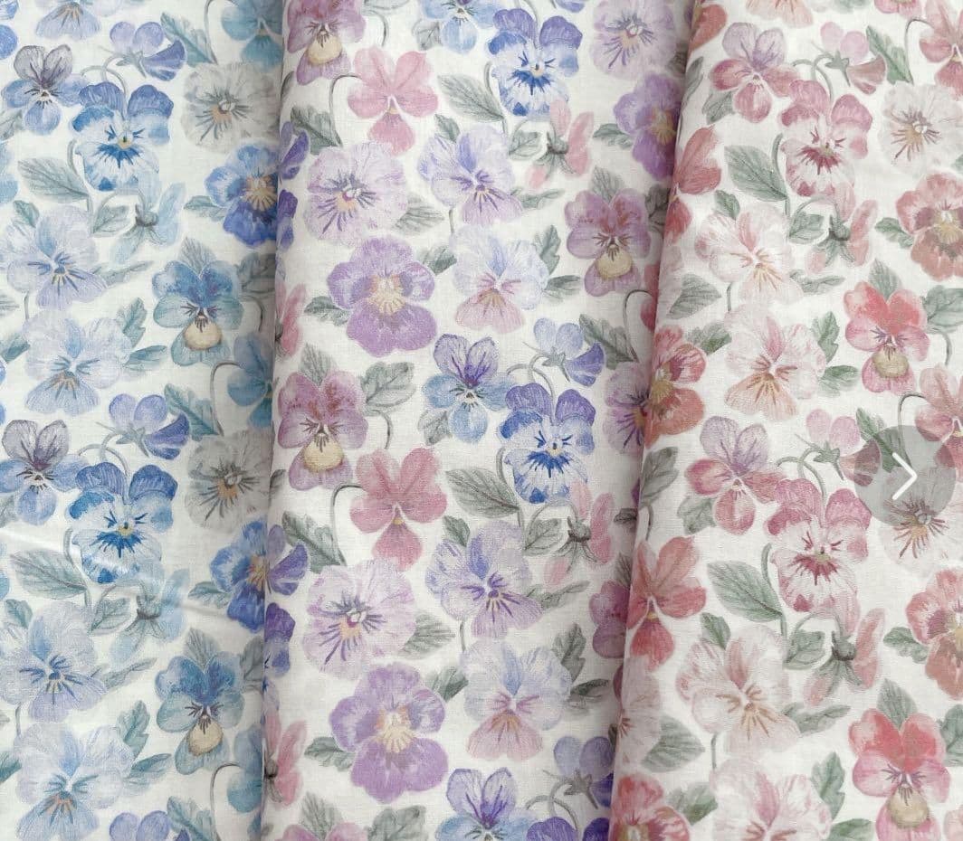 リバティ生地見本