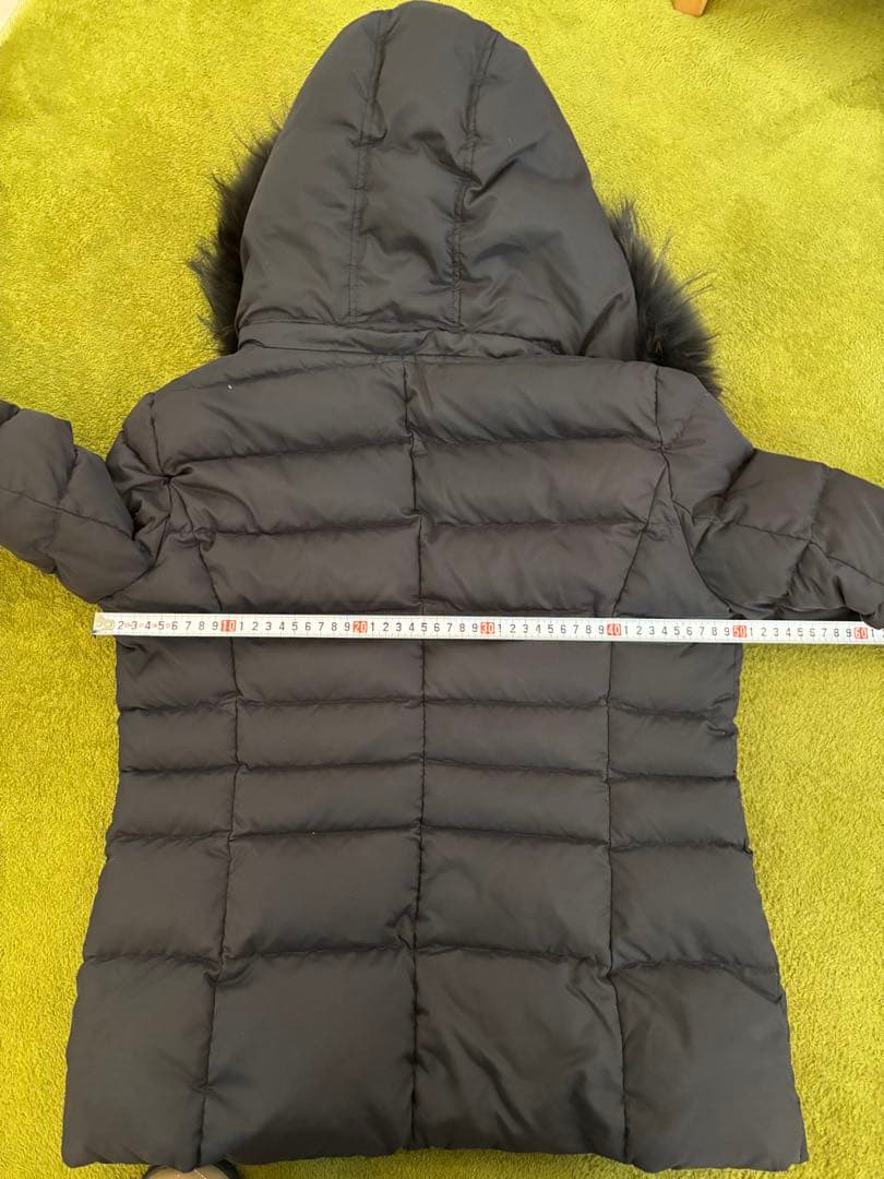 INDIVIインディヴィ★ショートダウンジャケット★ブラック40