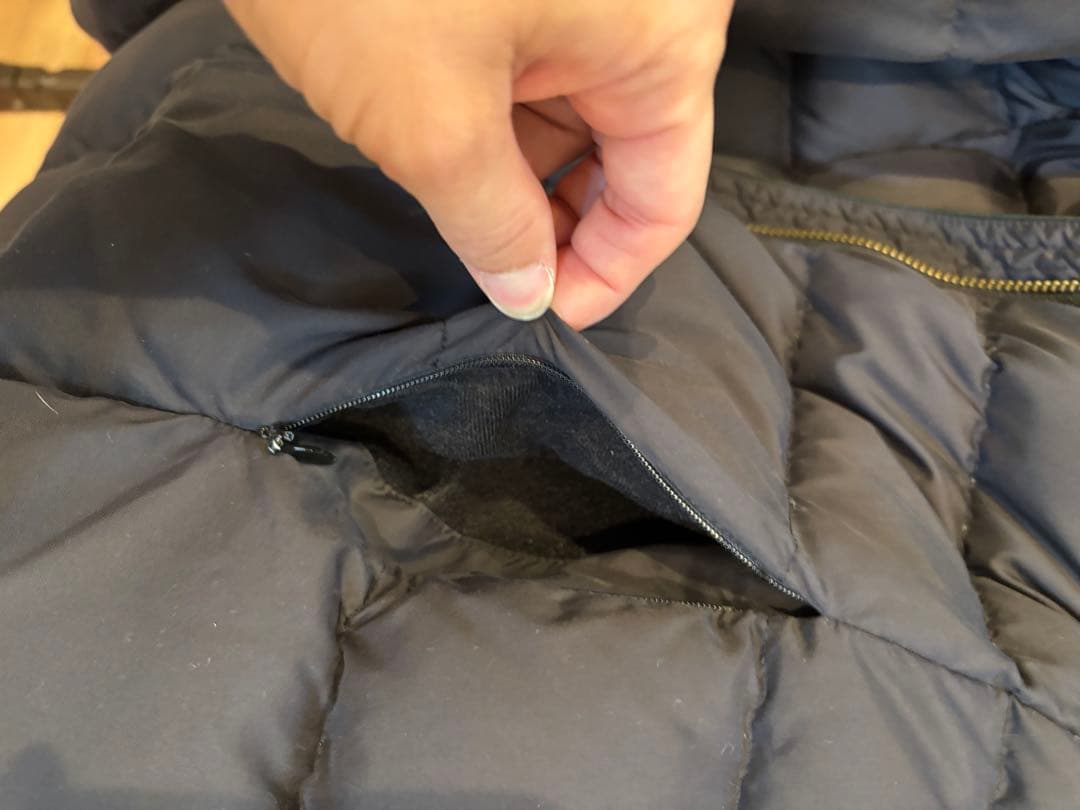 INDIVIインディヴィ★ショートダウンジャケット★ブラック40