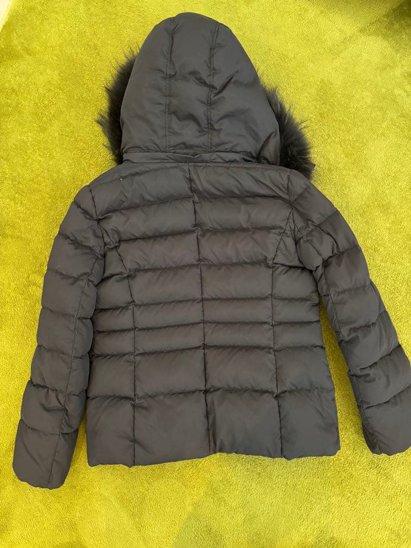 INDIVIインディヴィ★ショートダウンジャケット★ブラック40