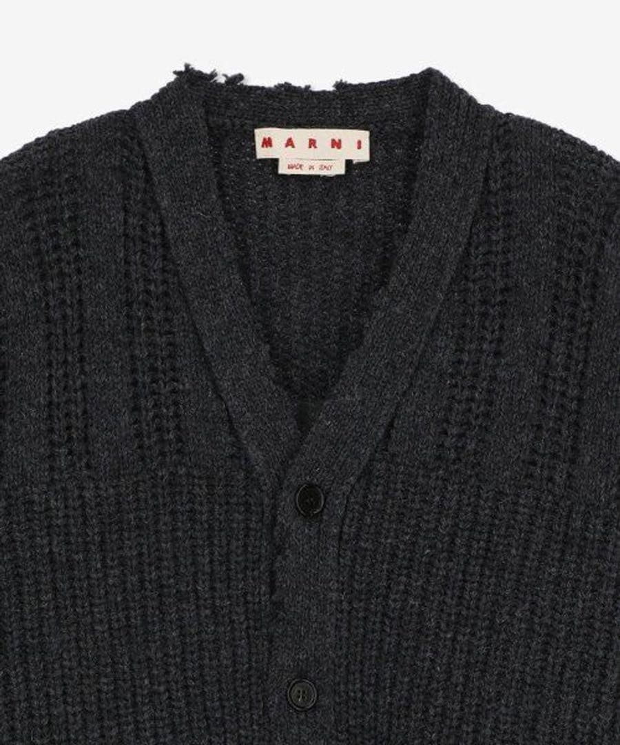【最終値下げ10日まで】マルニ定価20万24awニットカーディガンケーブルニット