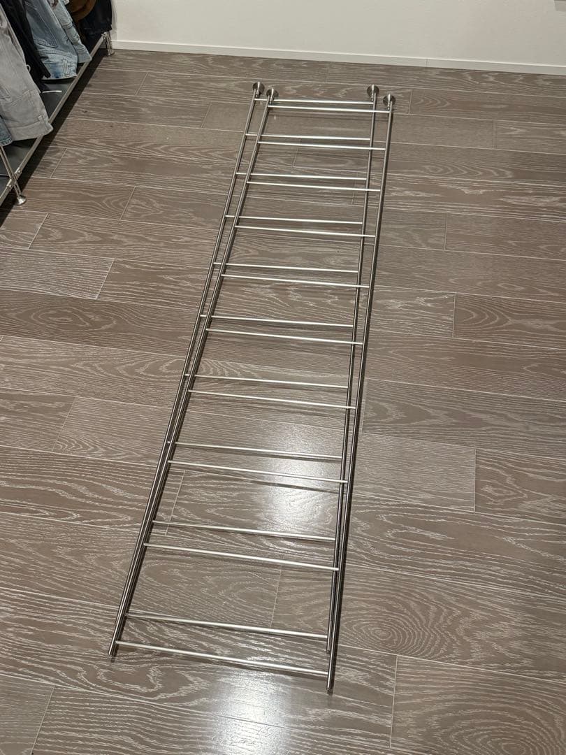 送料込み MUJI ステンレスユニットシェルフ追加用帆立大