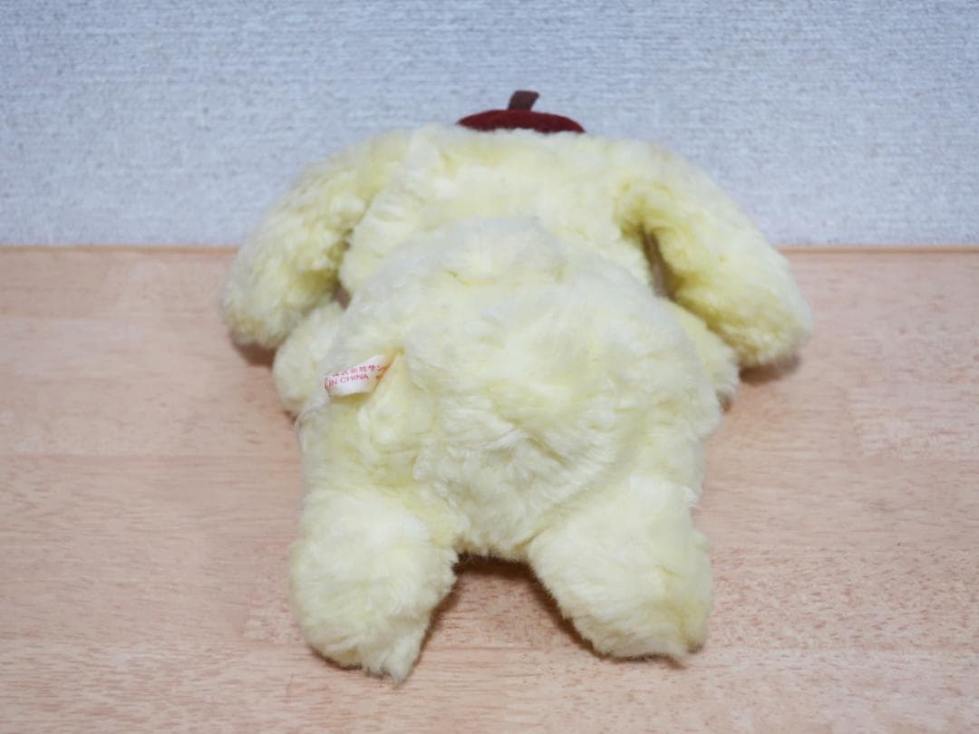 レトロ ポムポムプリン ぬいぐるみ クタクタ