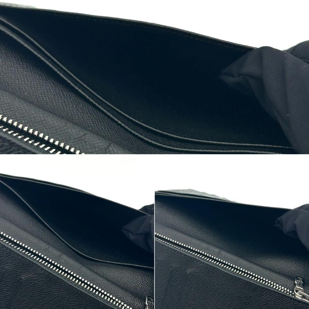 ルイヴィトン 長財布 グラフィット ポルトフォイユブラザ 黒