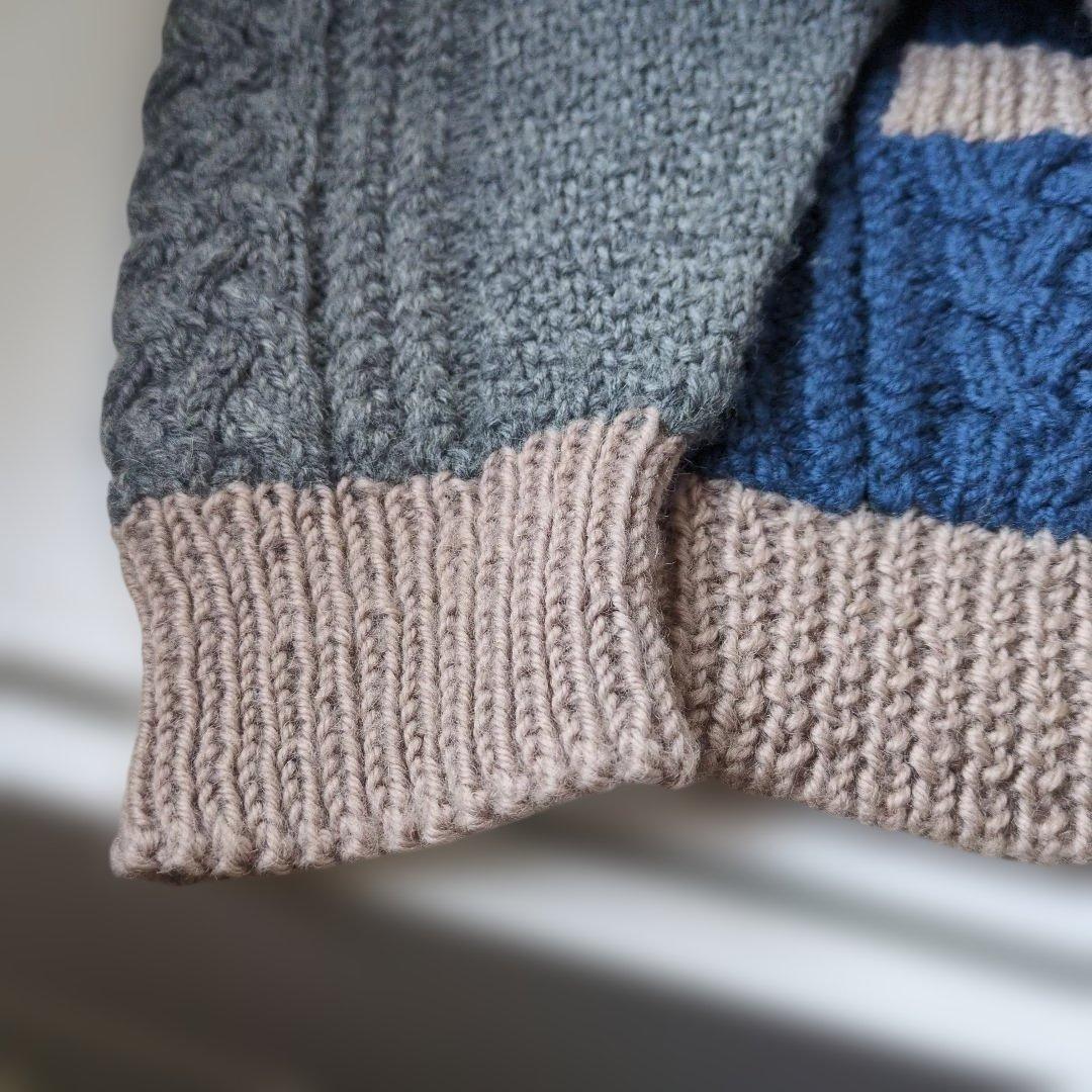 INVERALLAN（インバーアラン）4Aカーディガン　マルチカラー　美品