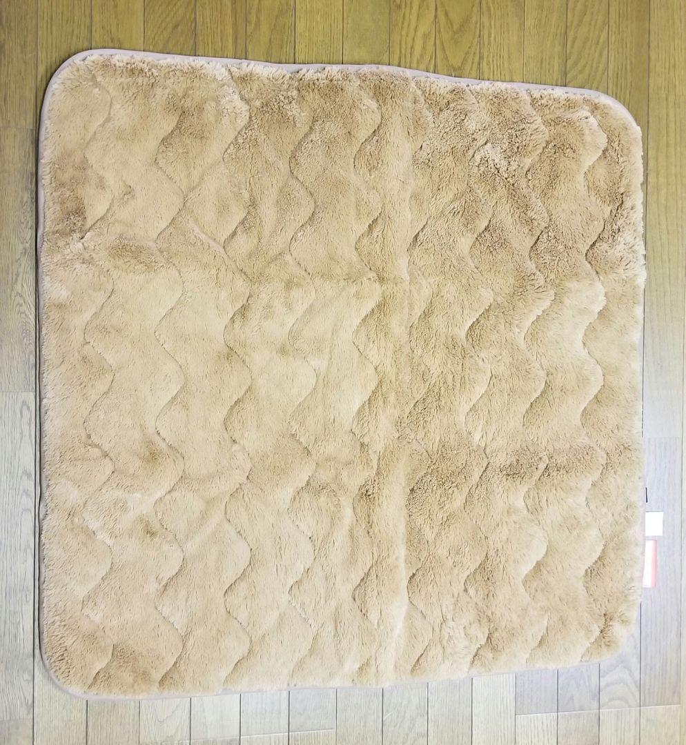 京都西川、ボア、温感、敷きパッド、100×100cm、こたつ中敷き、日本製、①