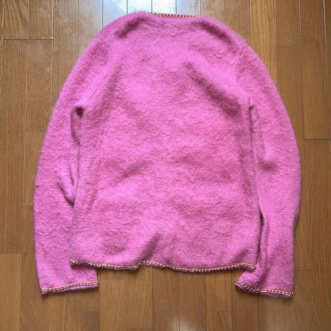 BED j.w. FORD シャネル　チェーンニットカーディガン