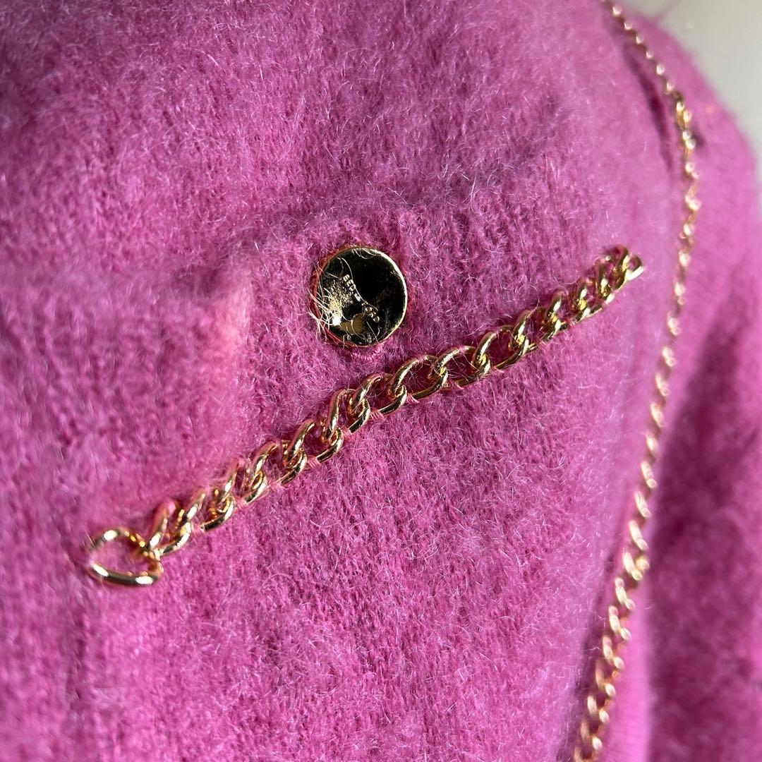 BED j.w. FORD シャネル　チェーンニットカーディガン