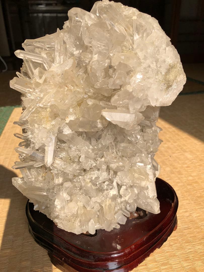 水晶クラスター約10キロ