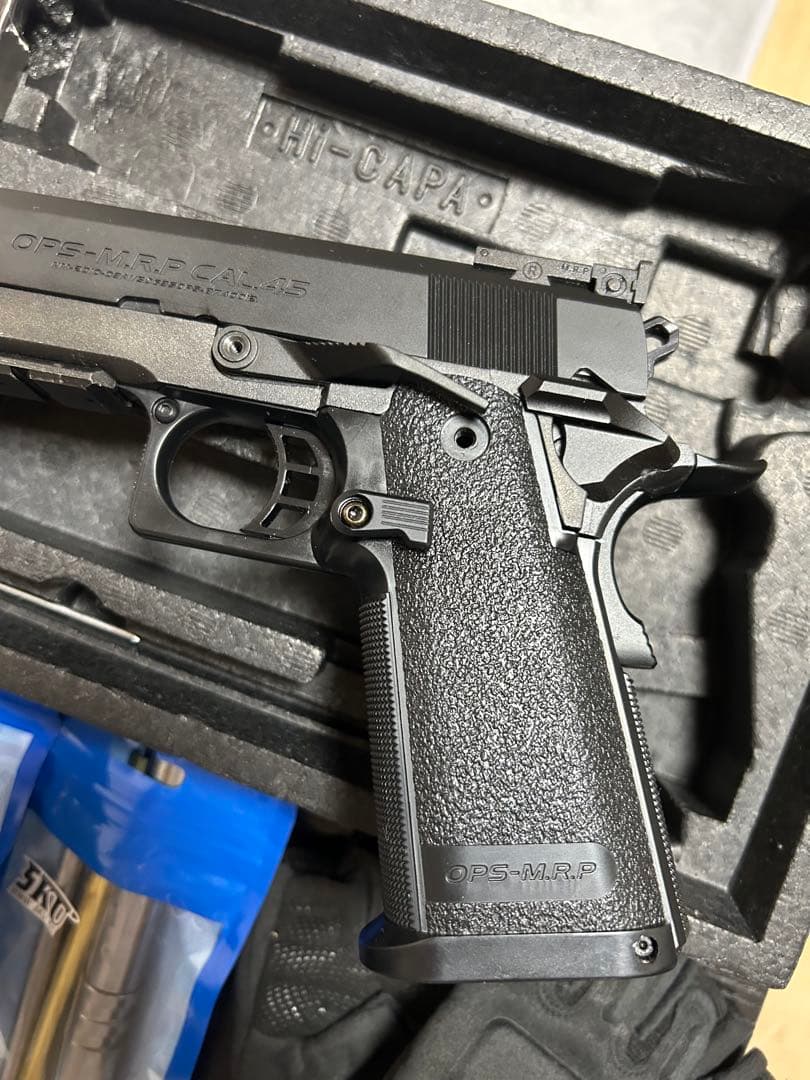 真っ黒5万カスタム品　Hi-CAPA 5.1 ガスガン セット