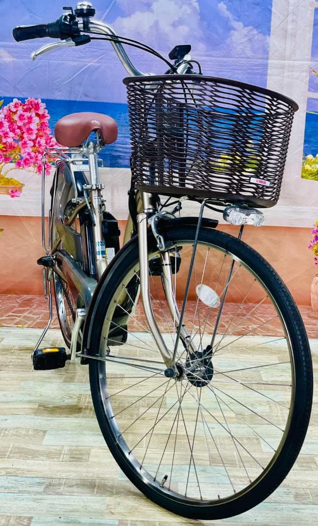 PAS・ナチュラL【26インチ】ヤマハパス電動アシスト自転車Y2503