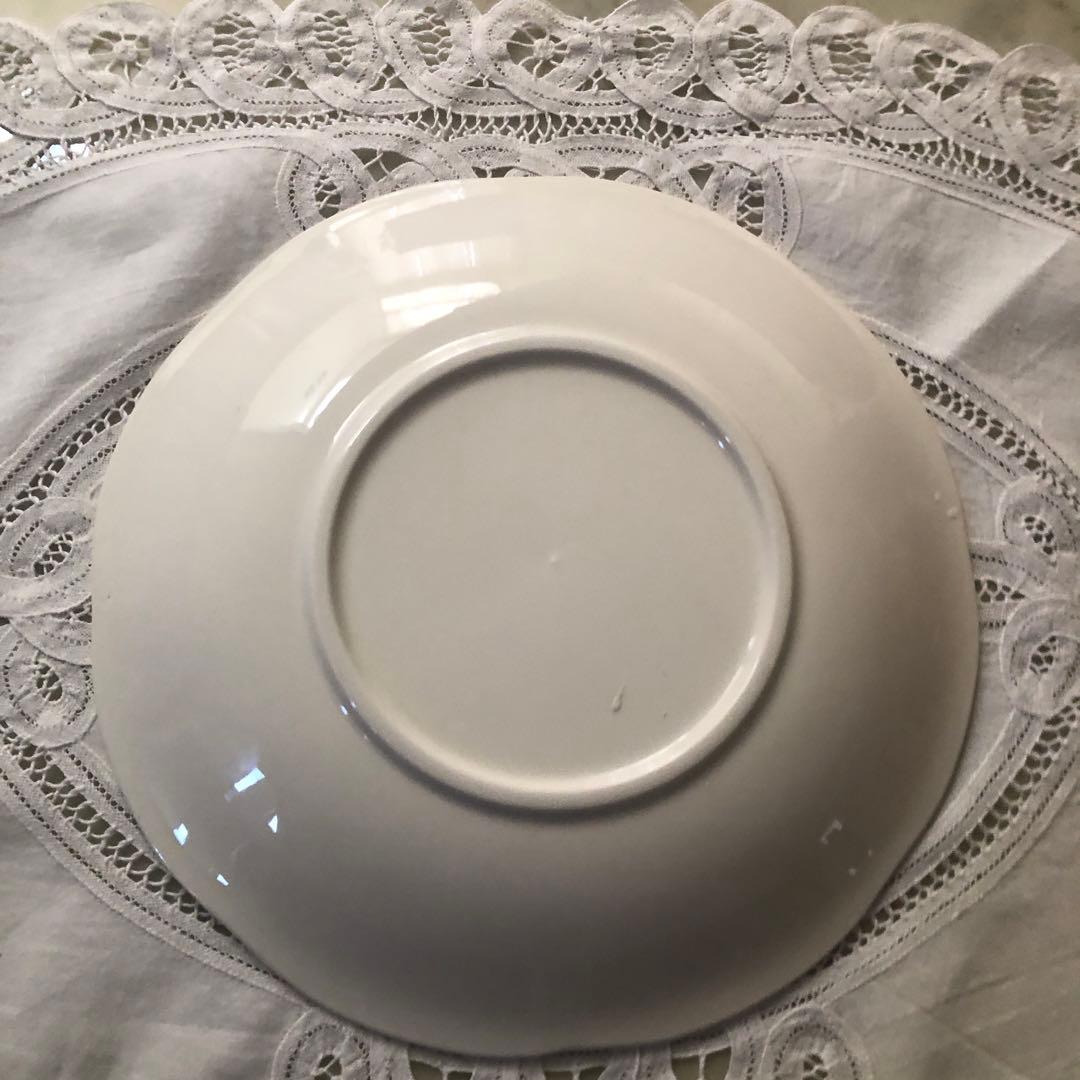 フランス　ヴィンテージ　ジアン ブループレート