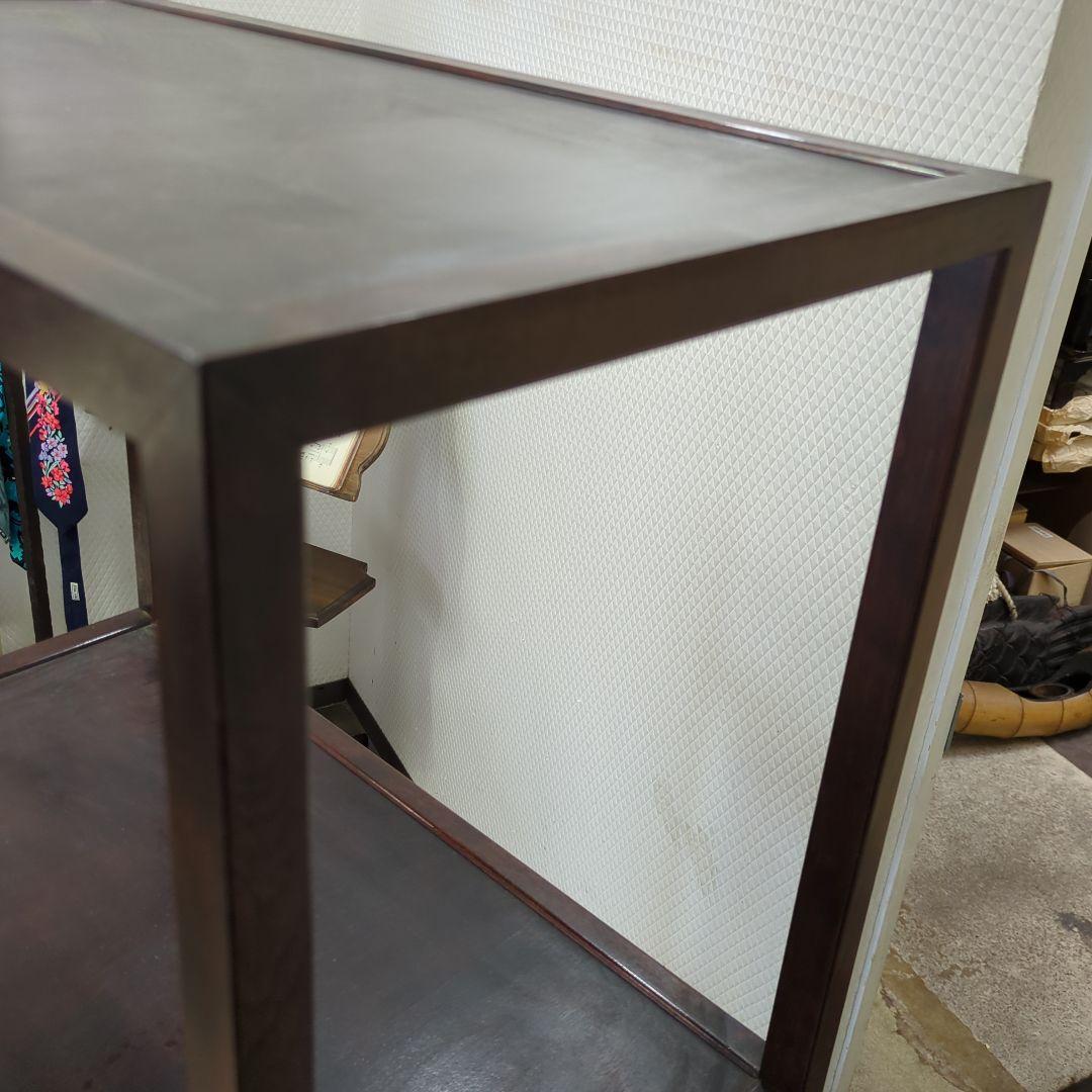 ケイチャン 松本民芸家具 李朝朝鮮棚 棚 木製 飾り棚 レトロ