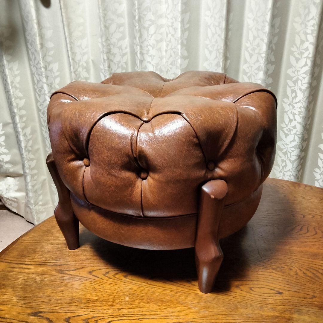 マルニ木工 ベルサイユ オットマン ブラウン美品