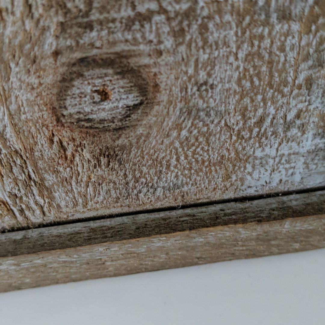 ヴィンテージ仕様　木製ミラー