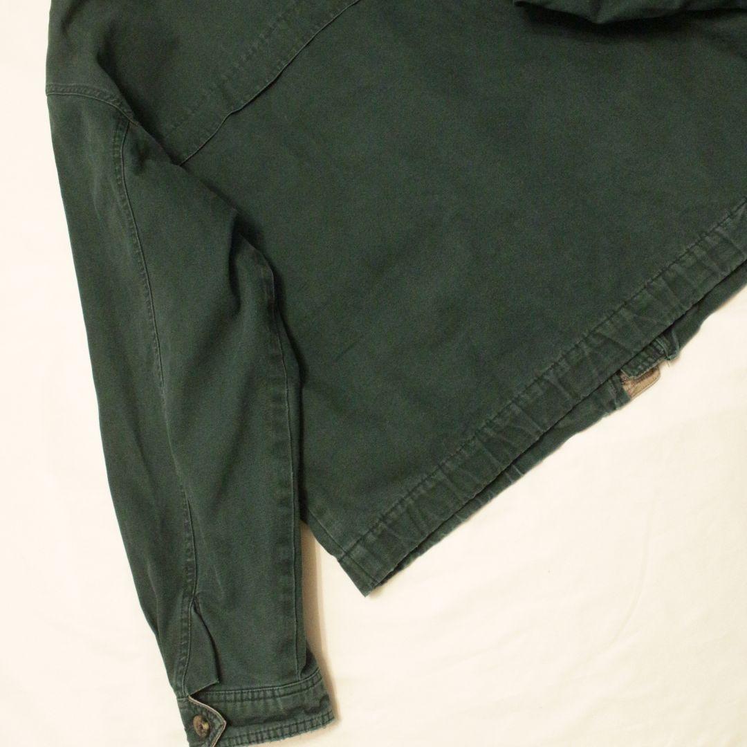 90s 白タグ Eddie Bauer ハンティングジャケット グリーン