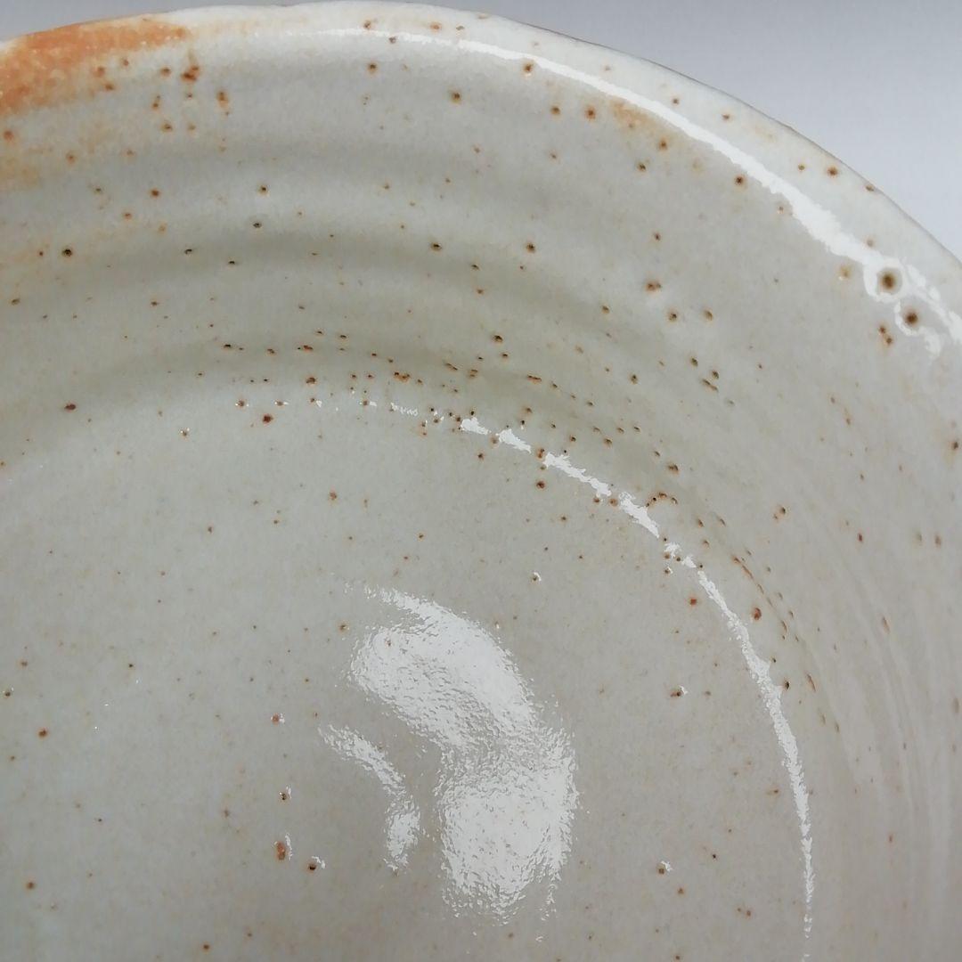 Ｔ７８１　茶碗　『志野茶碗』『秀泉 作』『前大徳寺 福本積應 書付』共箱　茶道具