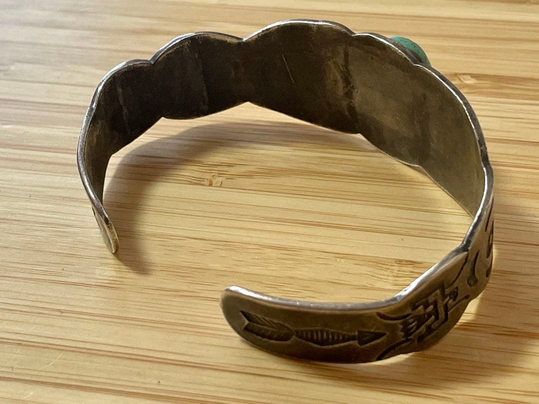 超希少!ナバホVTGバングル1930’s 【FJさん着用品】スワスティカ