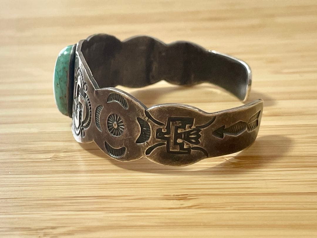 超希少!ナバホVTGバングル1930’s 【FJさん着用品】スワスティカ