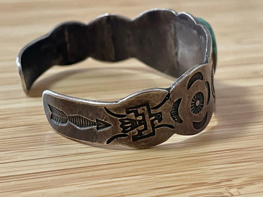 超希少!ナバホVTGバングル1930’s 【FJさん着用品】スワスティカ