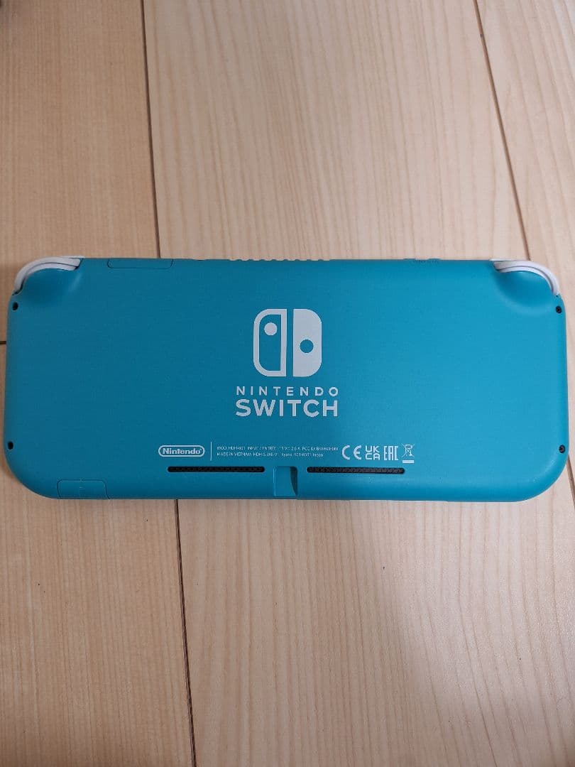 美品　Switch Lite ターコイズブルー 充電器付き 箱付き