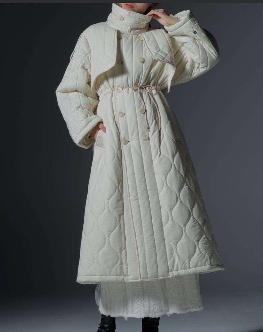 WILLFULLY トレンチコート コート ダウン