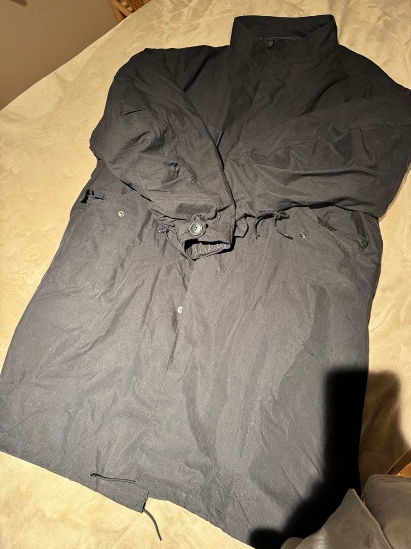 ちぃたんたん　ジャケット ミリタリージャケット ブラック