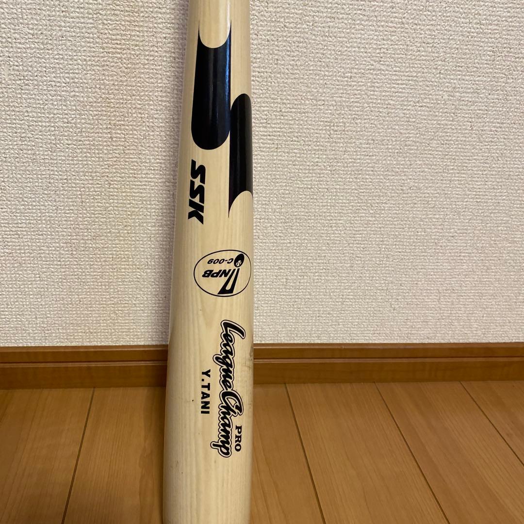 NPB実使用木製バット　ORIX谷佳知選手