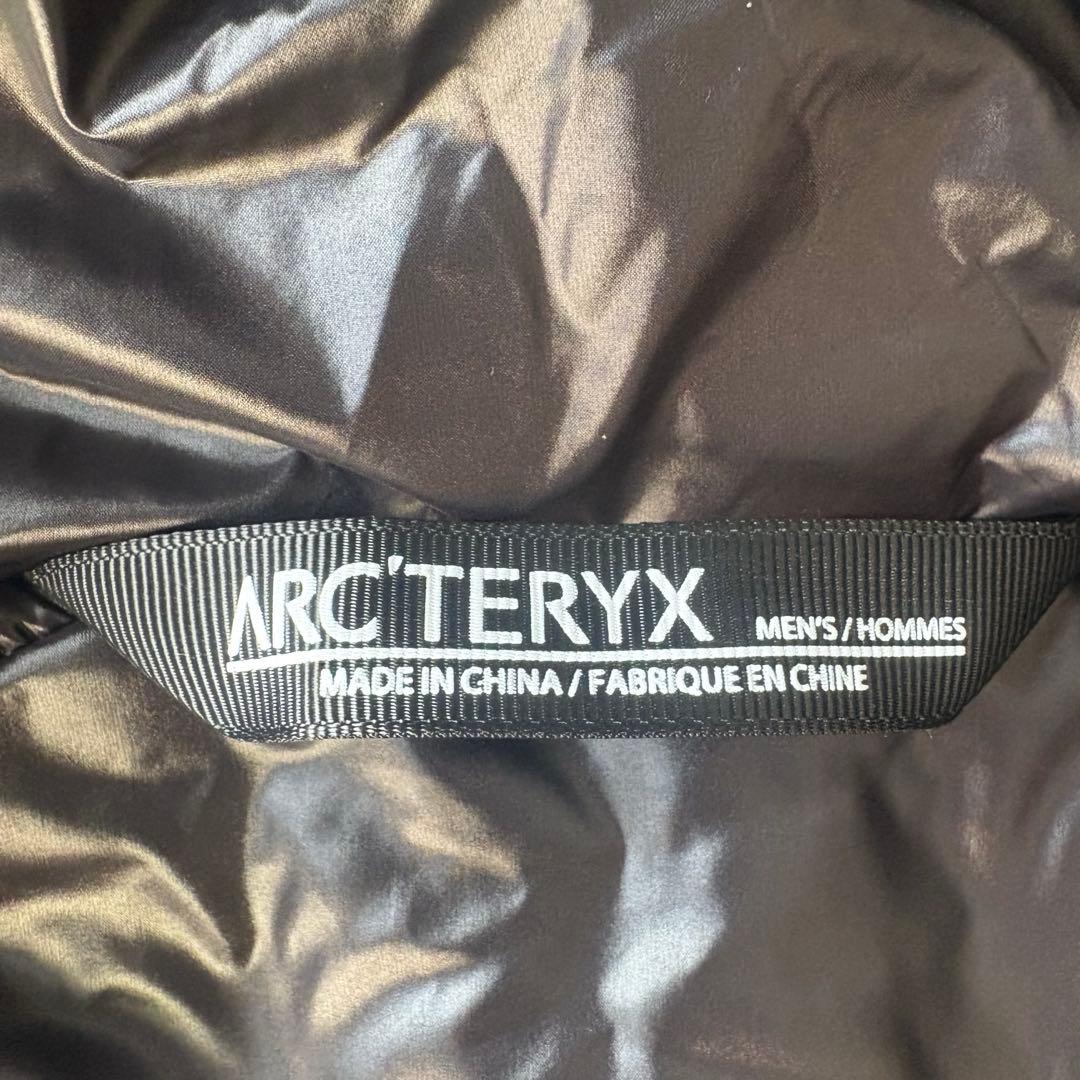 ARC'TERYX メンズ ブラック マウンテンパーカー