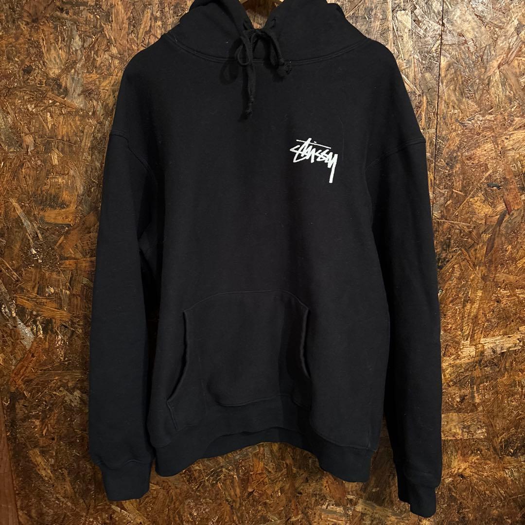 Stussy 8 Ball Fade Hoodie Black Mサイズ
