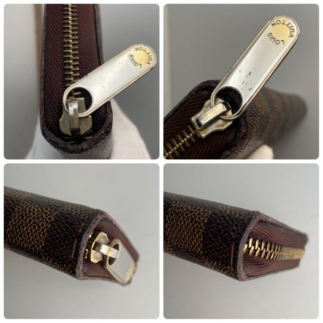 美品✨ルイヴィトン ダミエ ジッピー オーガナイザー 長財布 ラウンドファスナー