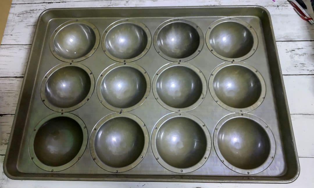 シリコン加工 カステラドーナツ型天板 (12ヶ取) ×1枚