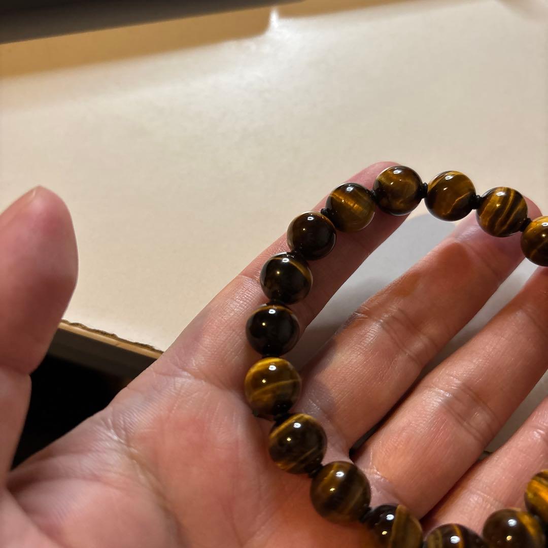 なんじゃこりゃー！最高品質のタイガーアイ！南アフリカ産！すんごい綺麗！