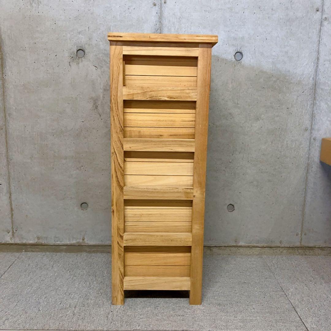 カントリー調 5段引き出し チェスト 天板タイル リメイク DIY