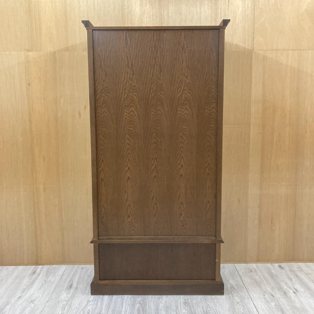 美品【カリモク】ドマーニ　クイーンズライフ　飾り棚　カップボード　書棚