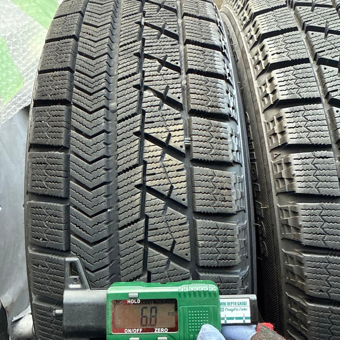 155/65R14 ブリヂストンVRX 2020年製　中古冬 タイヤ４本セット