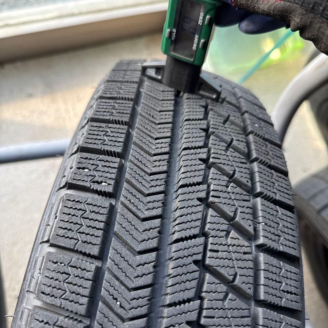 155/65R14 ブリヂストンVRX 2020年製　中古冬 タイヤ４本セット
