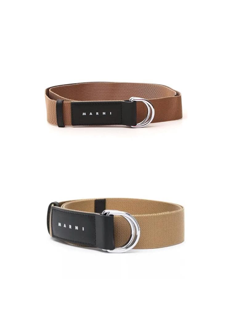 ☆REAR☆ MARNI マルニ ベルト Dリング バックルベルト