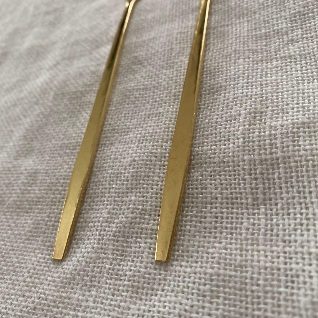 佐藤祐子　YUKO SATO 真鍮フォーク　2本セット